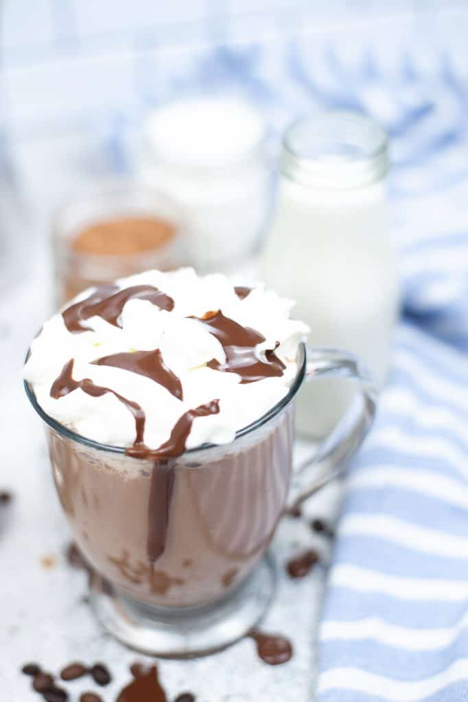 Copycat Starbucks Skinny Mocha Latte