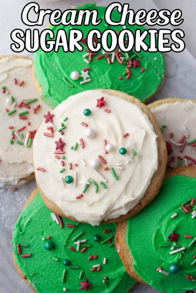 Cream Cheese Sugar Cookies Pin