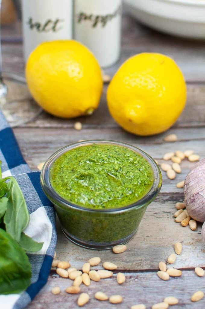 Fresh Basil Pesto Sauce Marathons & Motivation