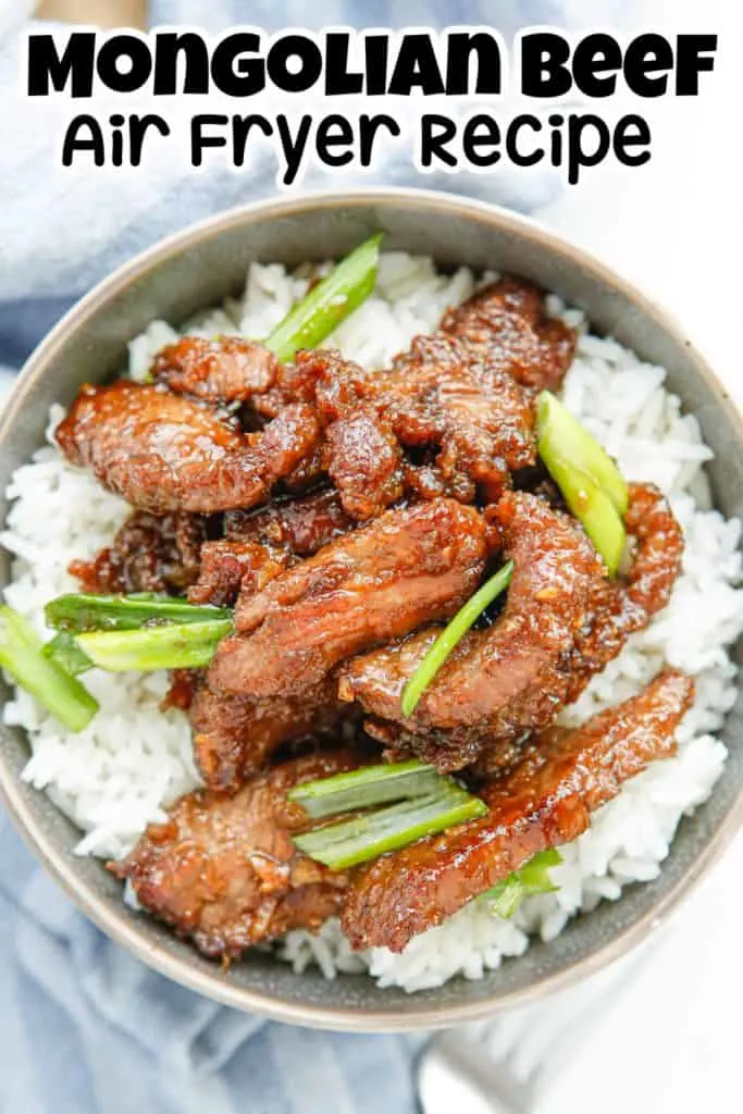 Air Fryer Mongolian Beef Pin