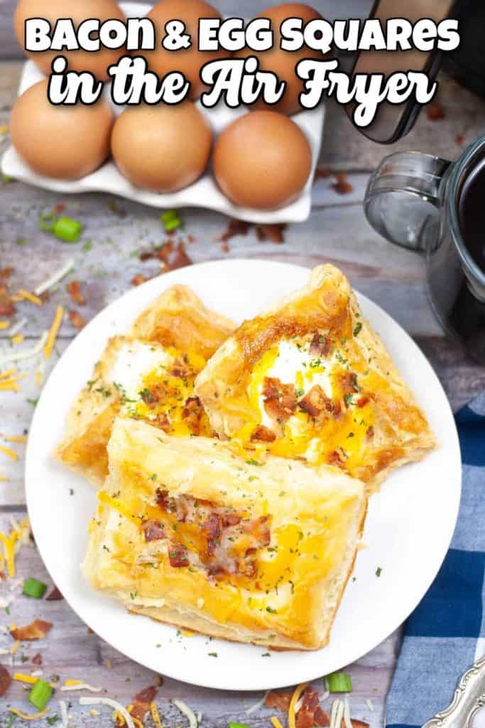 Air Fryer Bacon and Egg Pockets Pin
