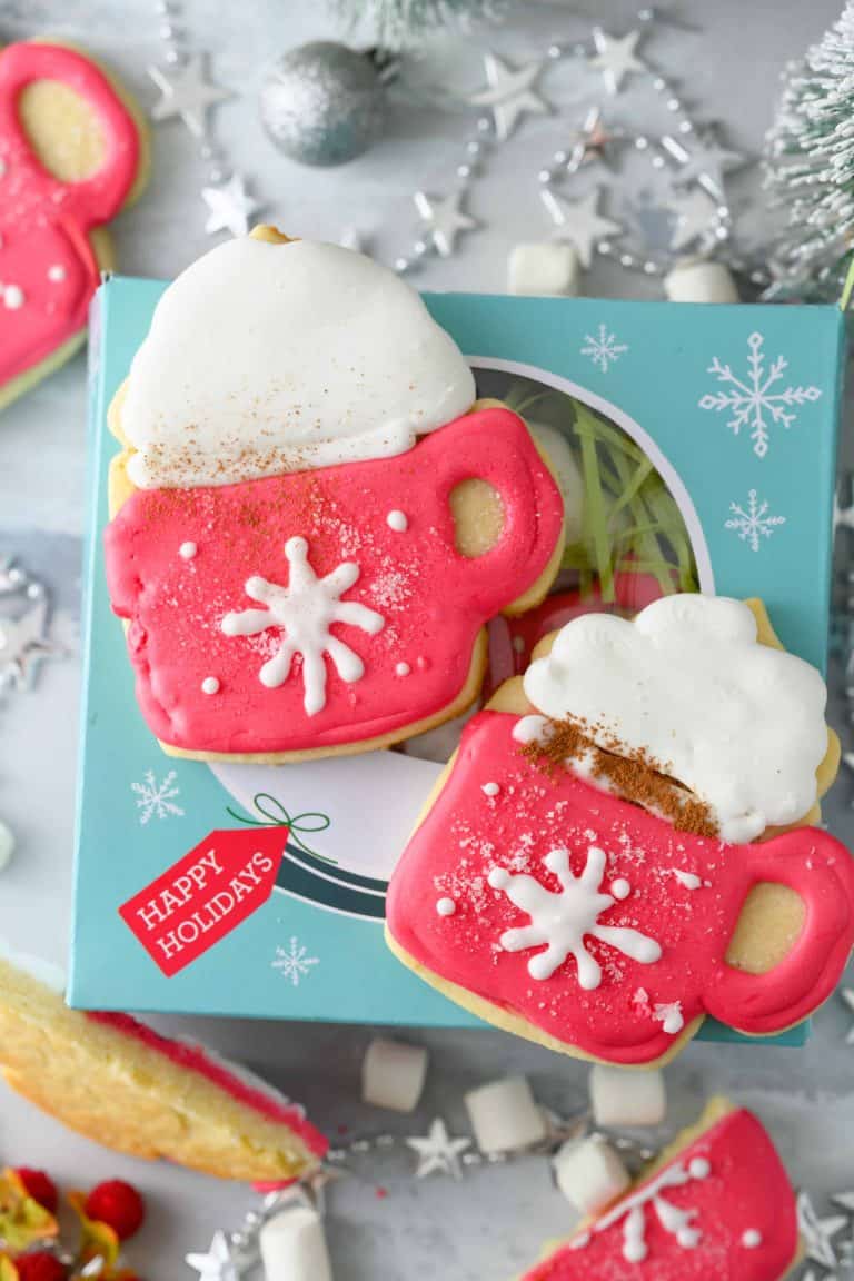 Hot Cocoa Mug Sugar Cookies Marathons & Motivation