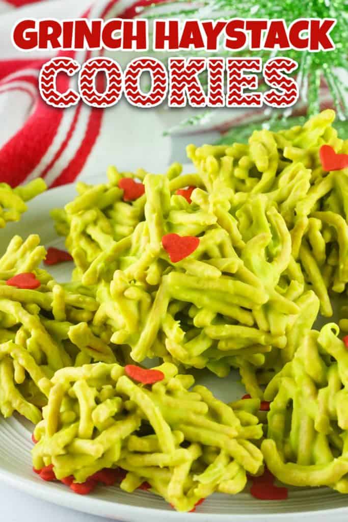 Grinch Haystack Cookies Pin