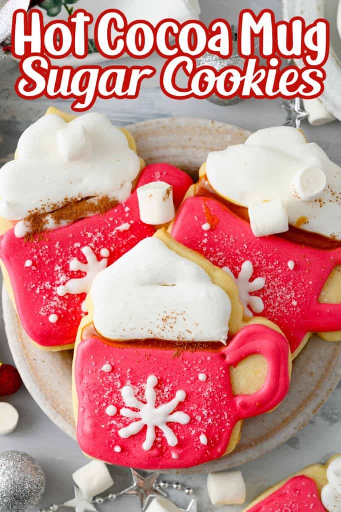 Hot Cocoa Mug Sugar Cookies Pin