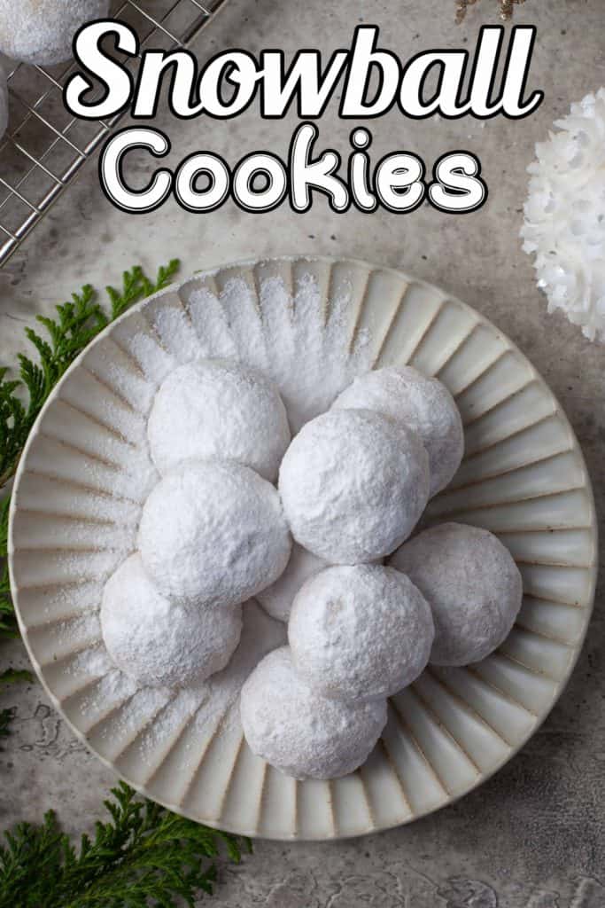 Walnut Snowball Cookies Pin
