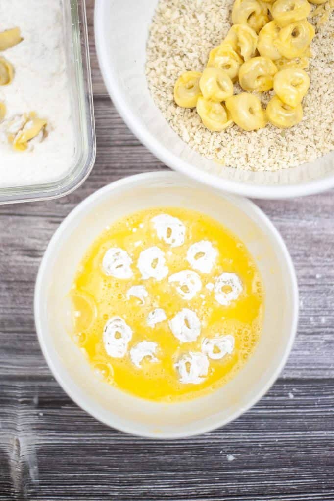 Dredging tortellini.