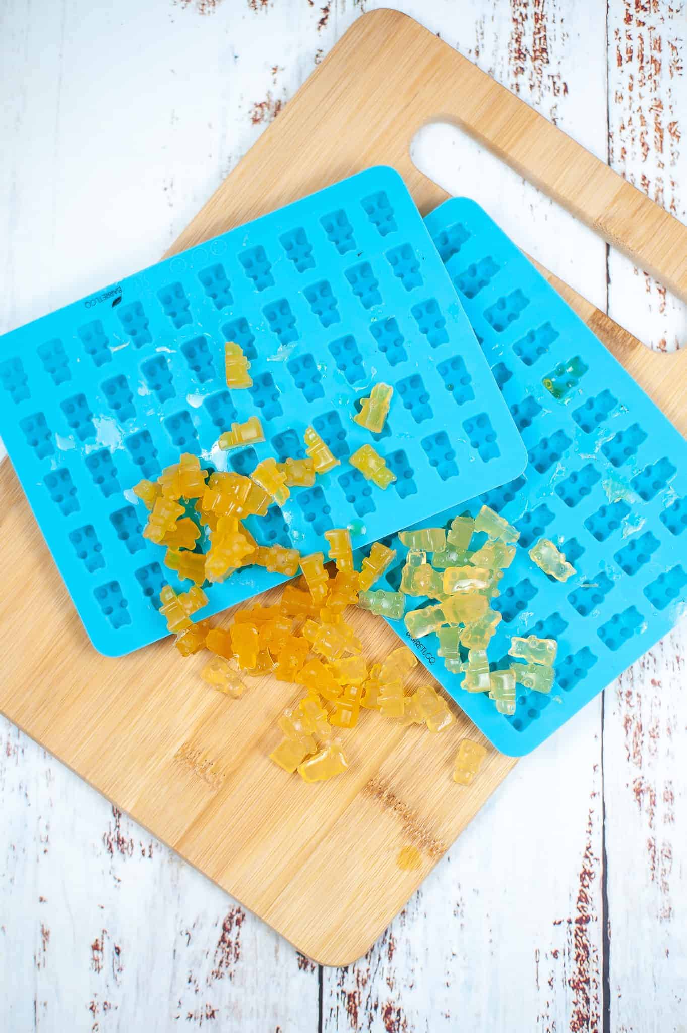 Citrus Flavored Homemade Gummies Marathons & Motivation