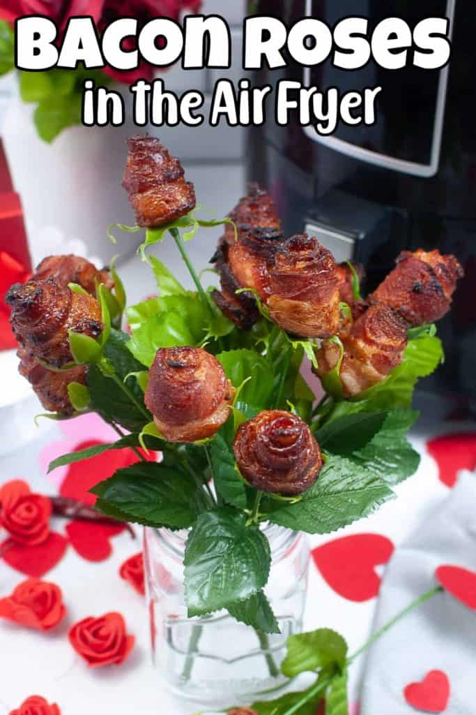 Air Fryer Bacon Roses Pin