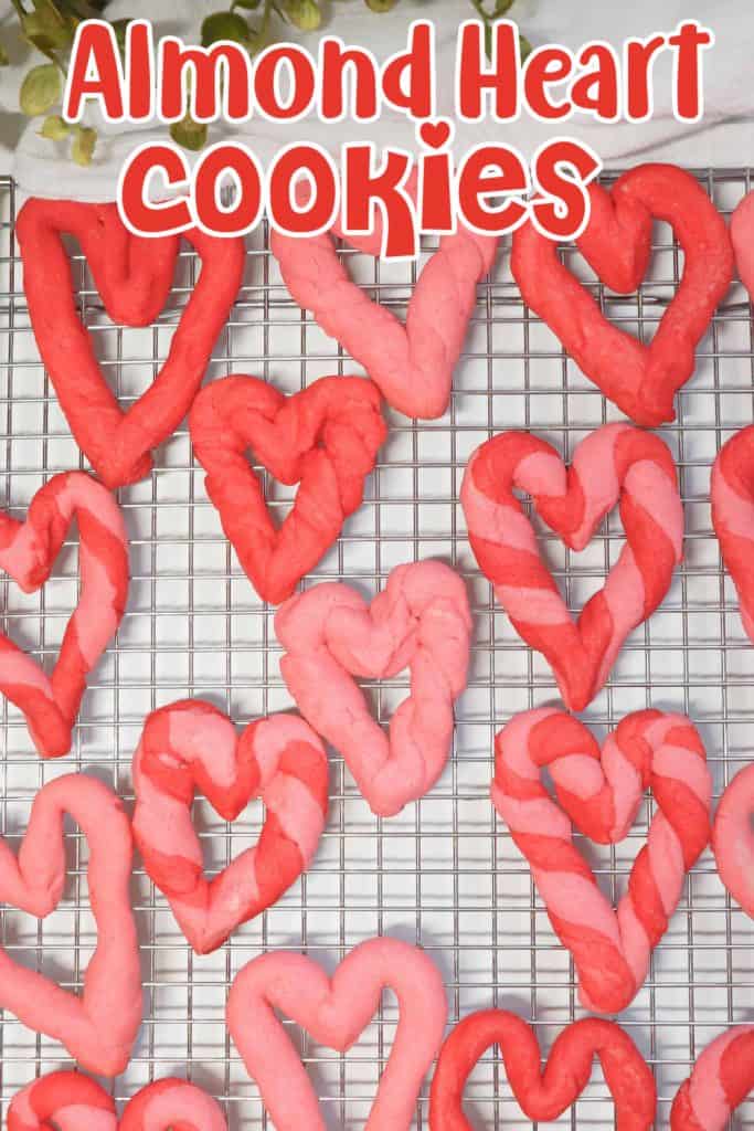 Almond Heart Cookies Pin