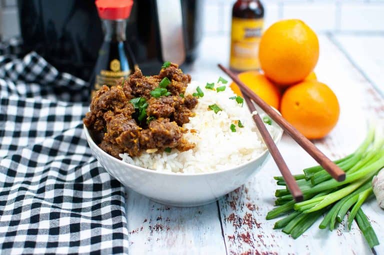 Orange Beef Recipe in the Air Fryer