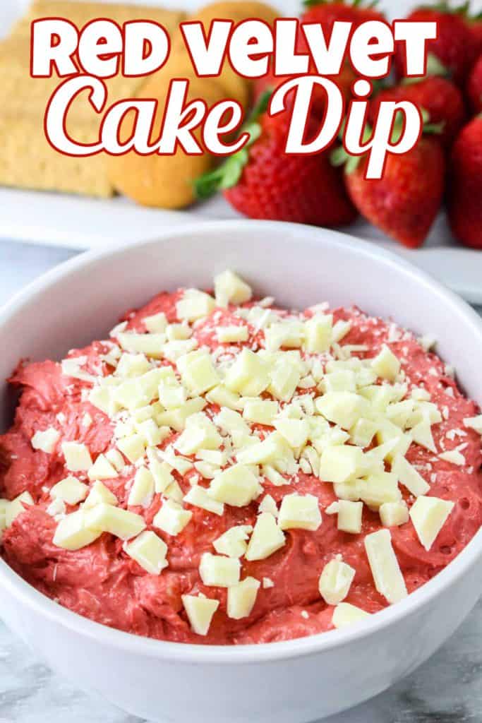 Red Velvet Cake Dip