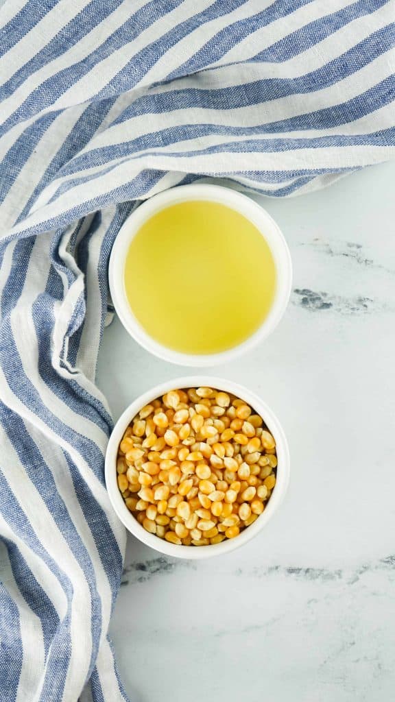 Instant Pot Popcorn Ingredients