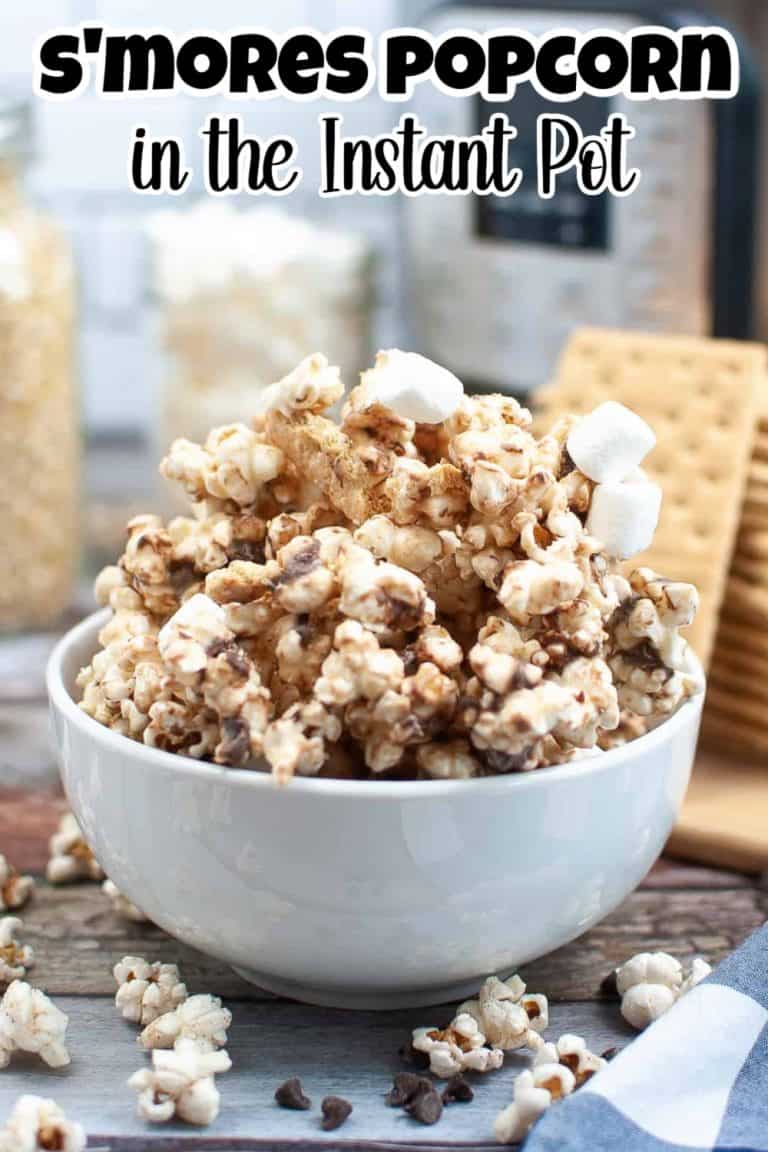 S’mores Popcorn in the Instant Pot Marathons & Motivation