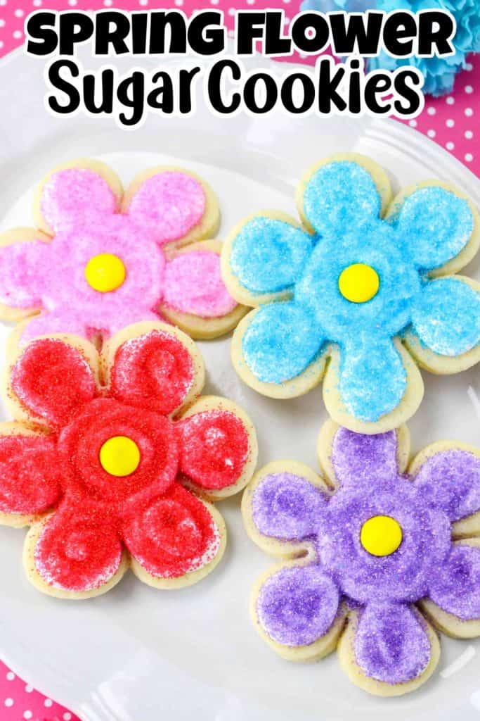 Spring Flower Sugar Cookies Pin