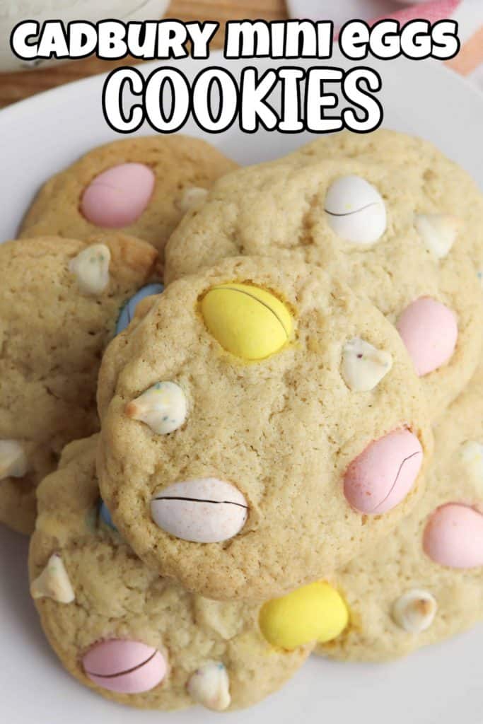 Cadbury Mini Eggs Cookies Pin