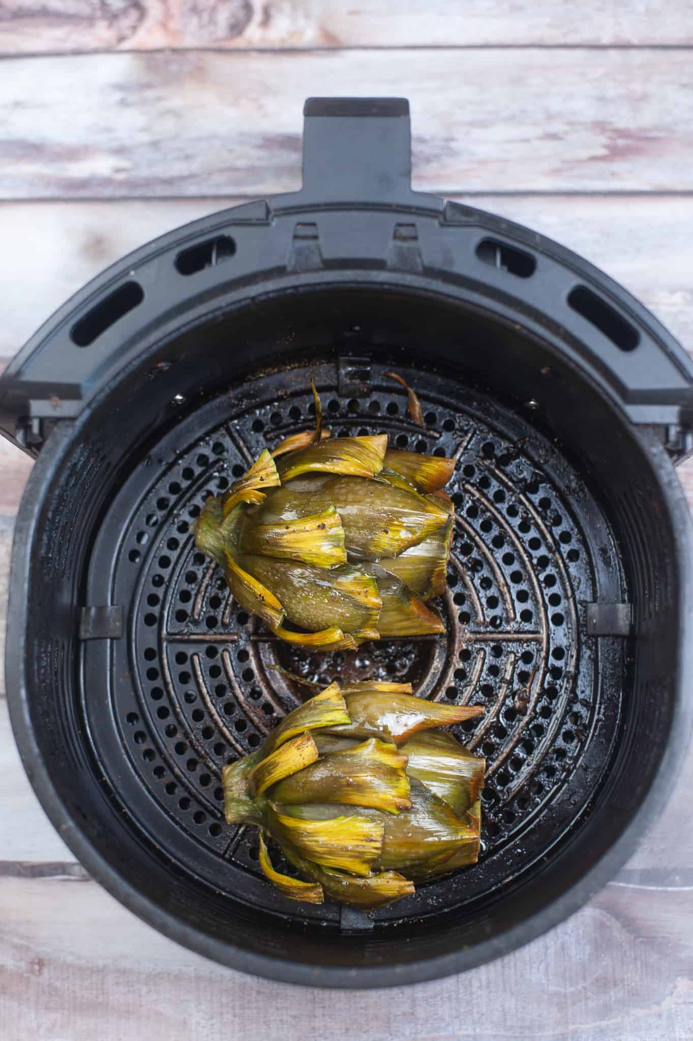 Air Fryer Artichokes with Aioli Marathons & Motivation
