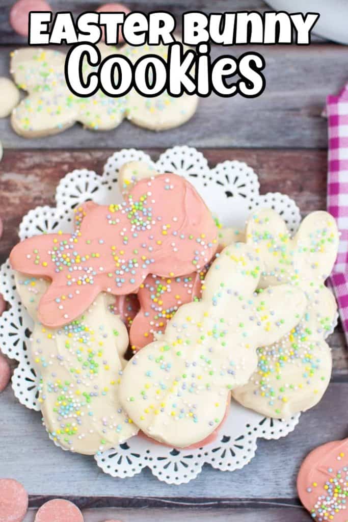 Easter Bunny Cookies Pin