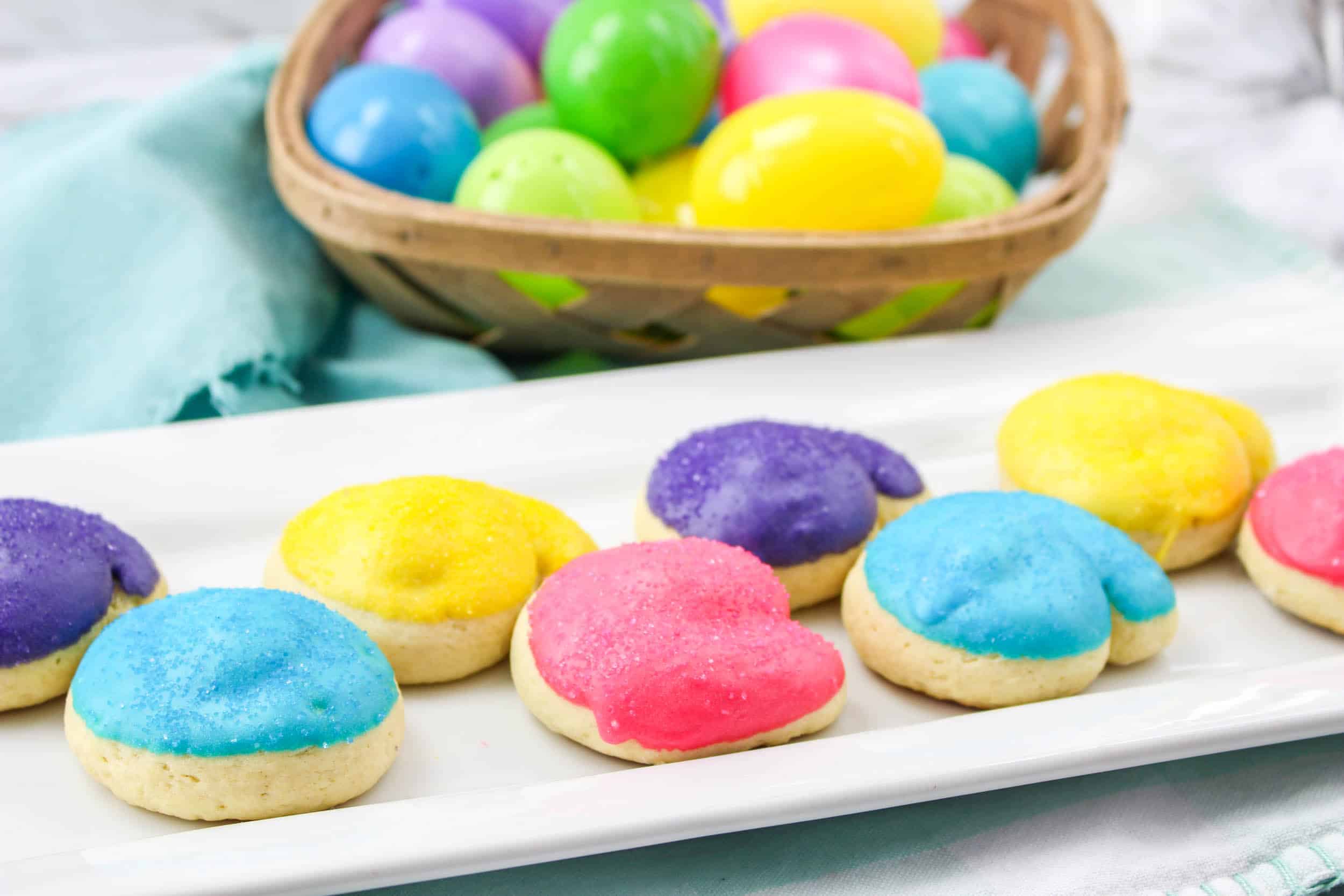 Iced Italian Easter Cookies