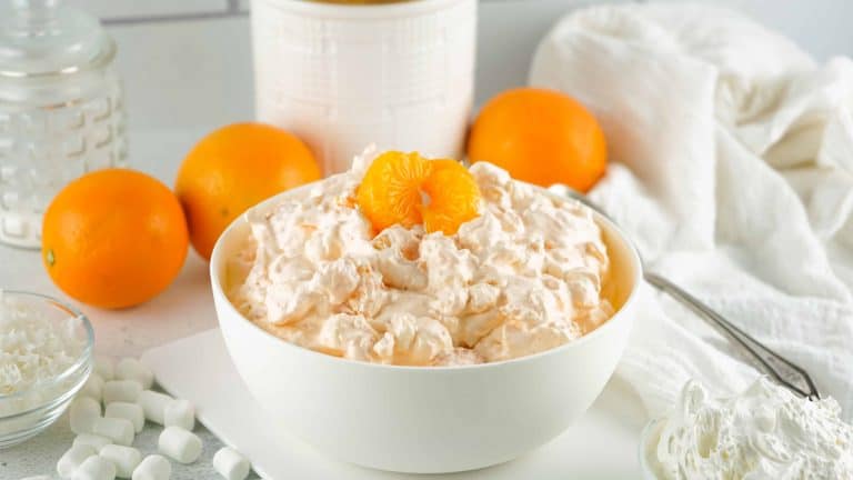 Orange Fluff Jello Salad