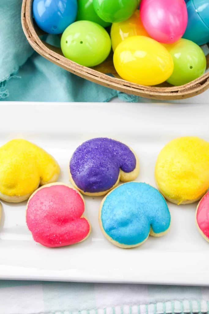 Overhead view of Italian Easter Cookies