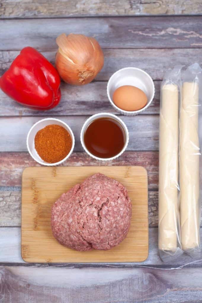 Empanada ingredients