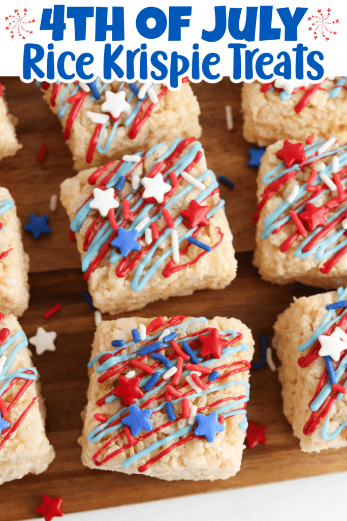 4th of July Rice Krispie Treats Pin