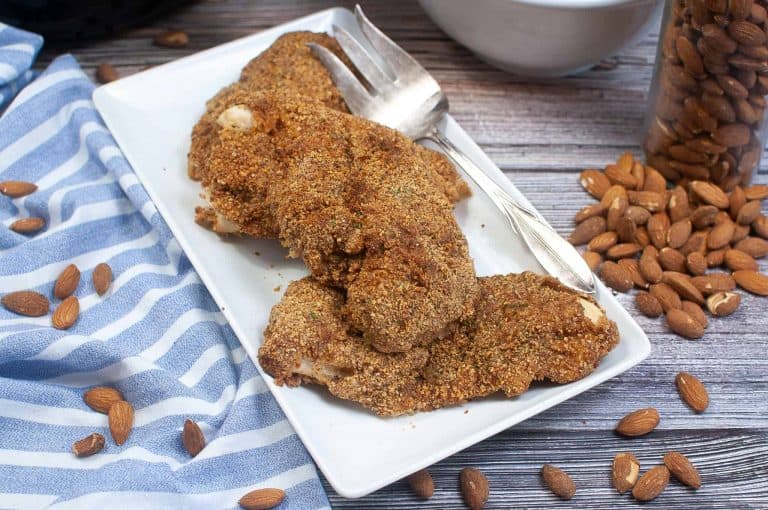 Almond Crusted Chicken in the Air Fryer