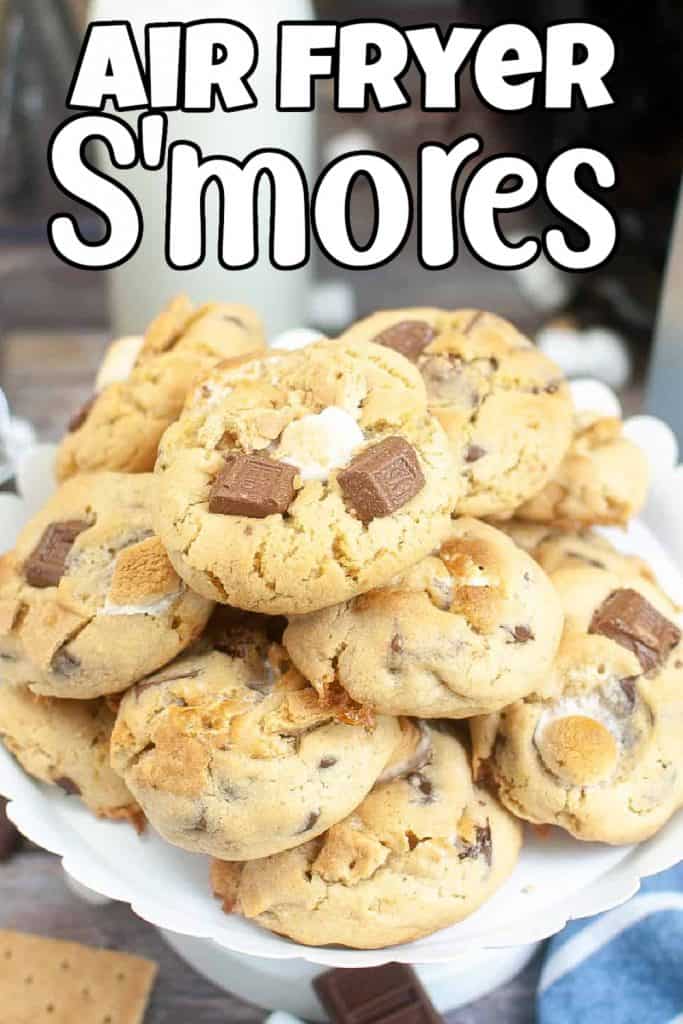 Air Fryer S'mores Cookies Pin