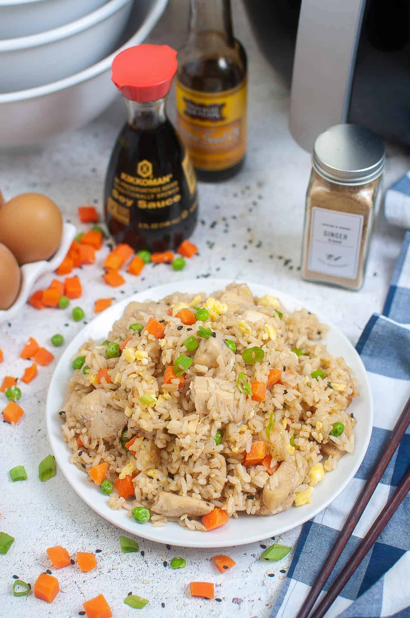 Air Fryer Fried Rice