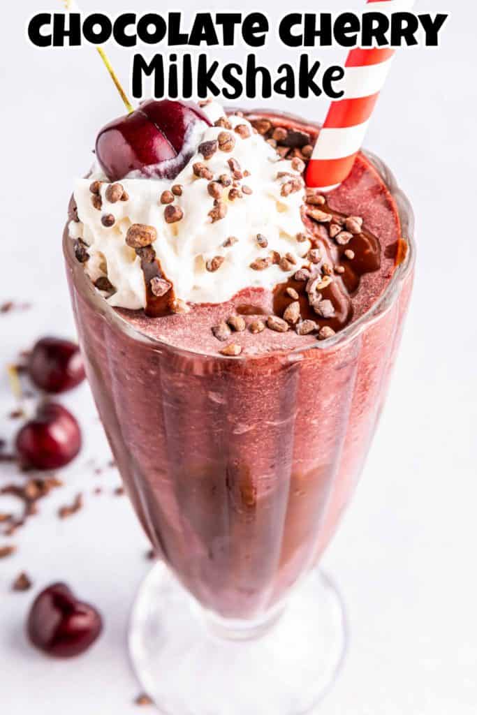Chocolate Covered Cherry Milkshake Pin