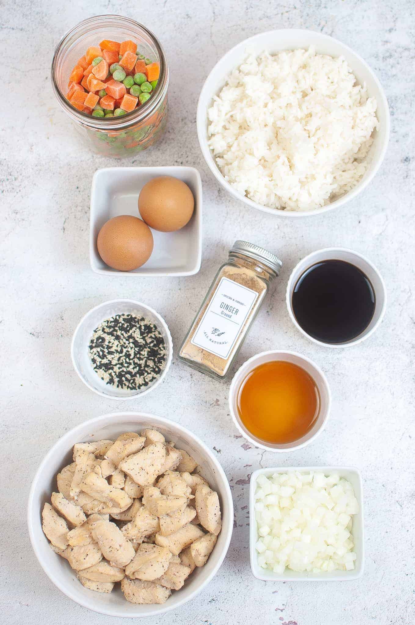 Fried Rice Ingredients