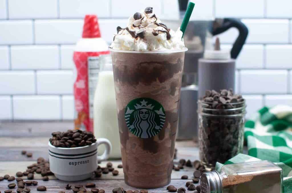 Java chip frozen drink