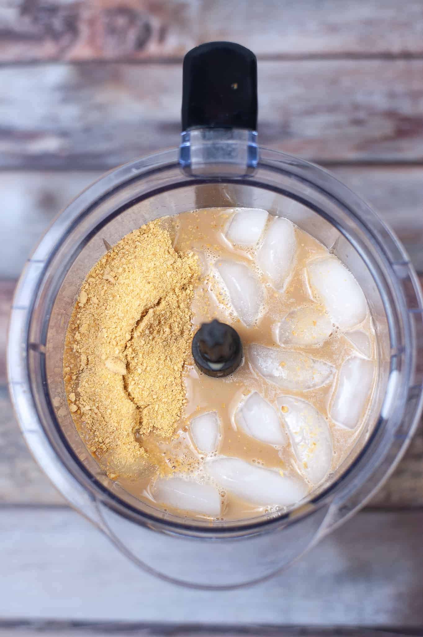 S'mores frap in blender