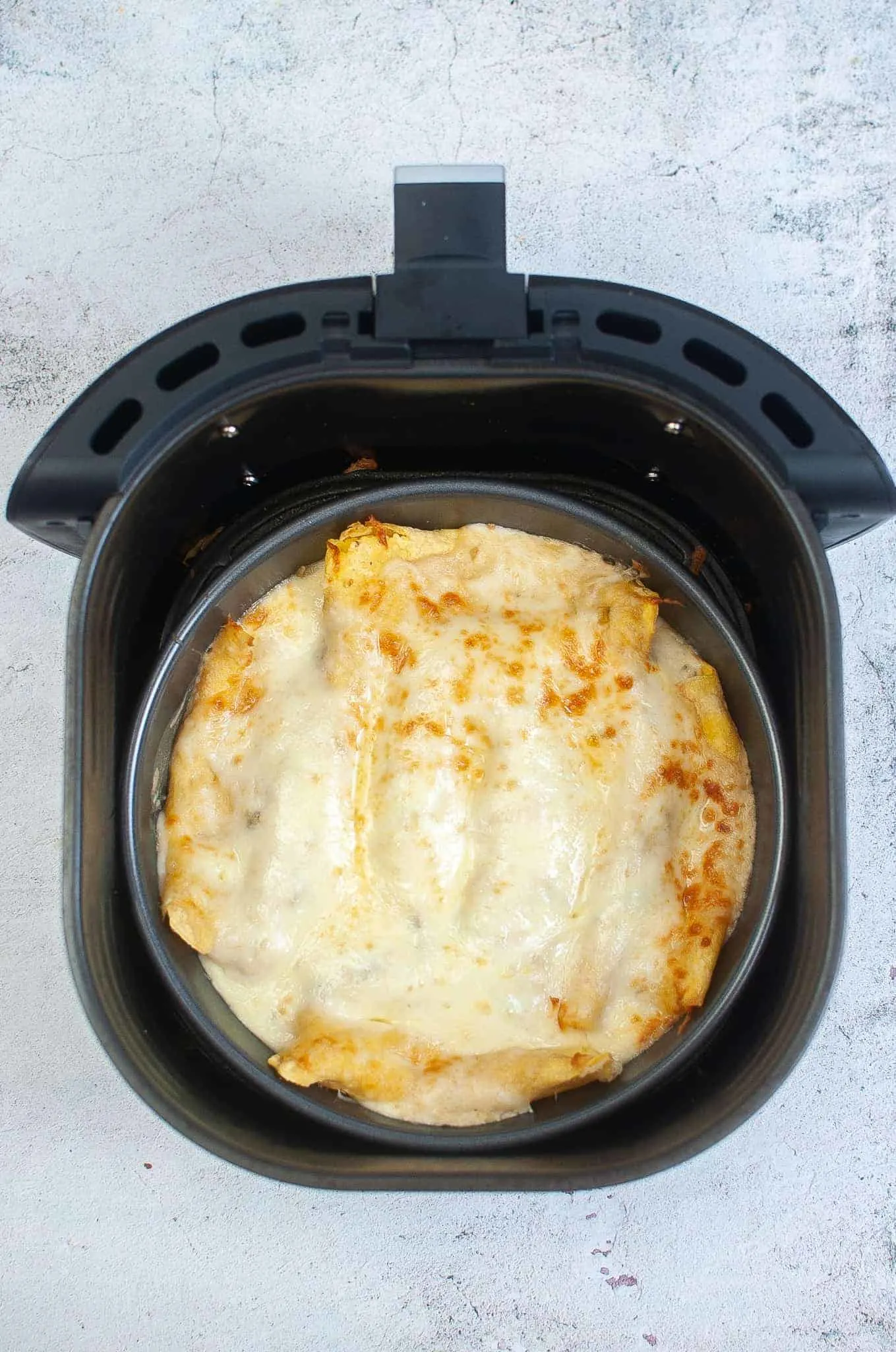 Air Fryer Enchiladas with Sour Cream Sauce Marathons & Motivation