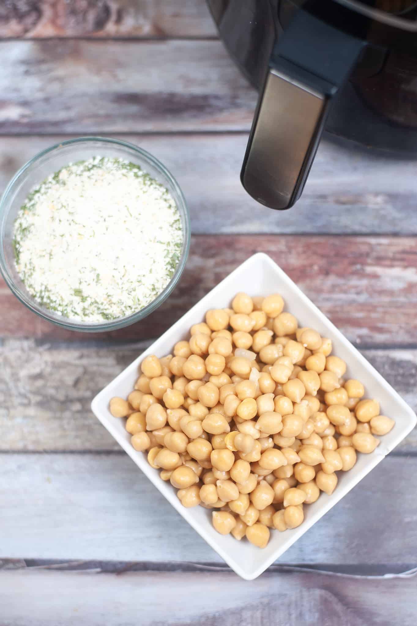 Air Fryer Chickpeas Recipe (Oven Instructions Included) Marathons