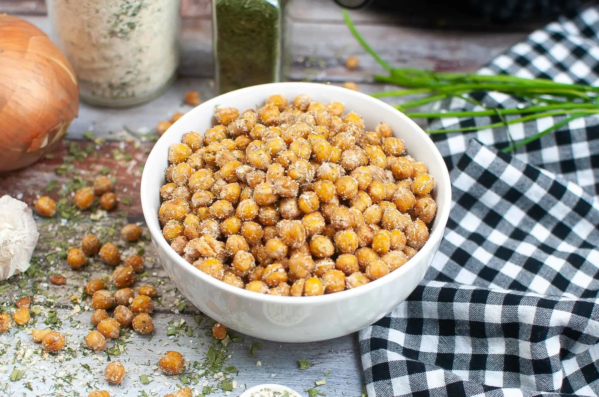 Air Fryer Chickpeas Recipe (Oven Instructions Included) Marathons