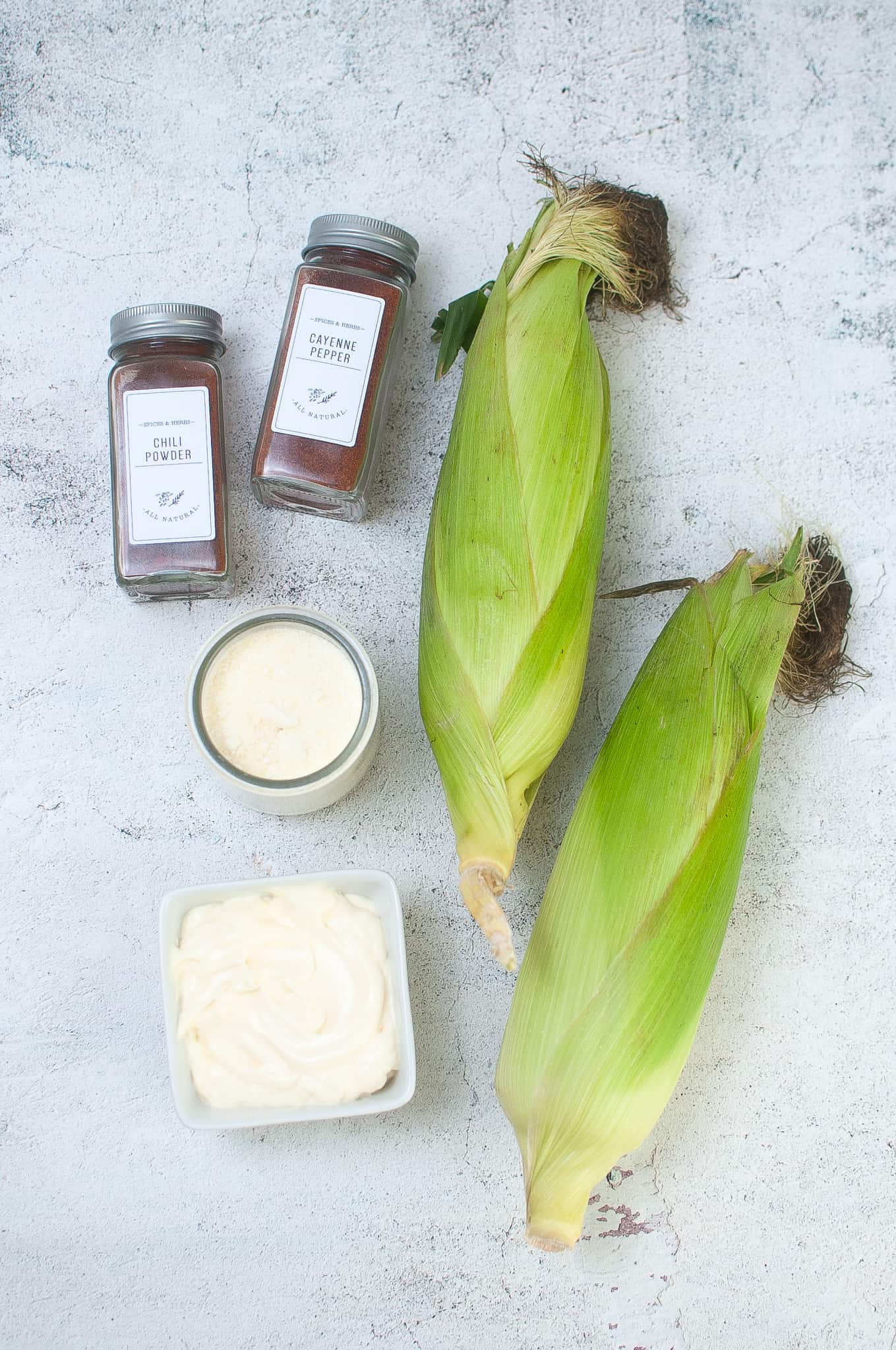 Corn ribs ingredients.