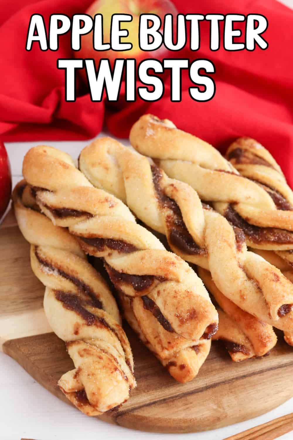 Apple Butter Twists Pin