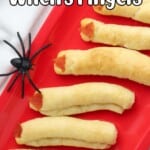 Breadstick Witch's Fingers