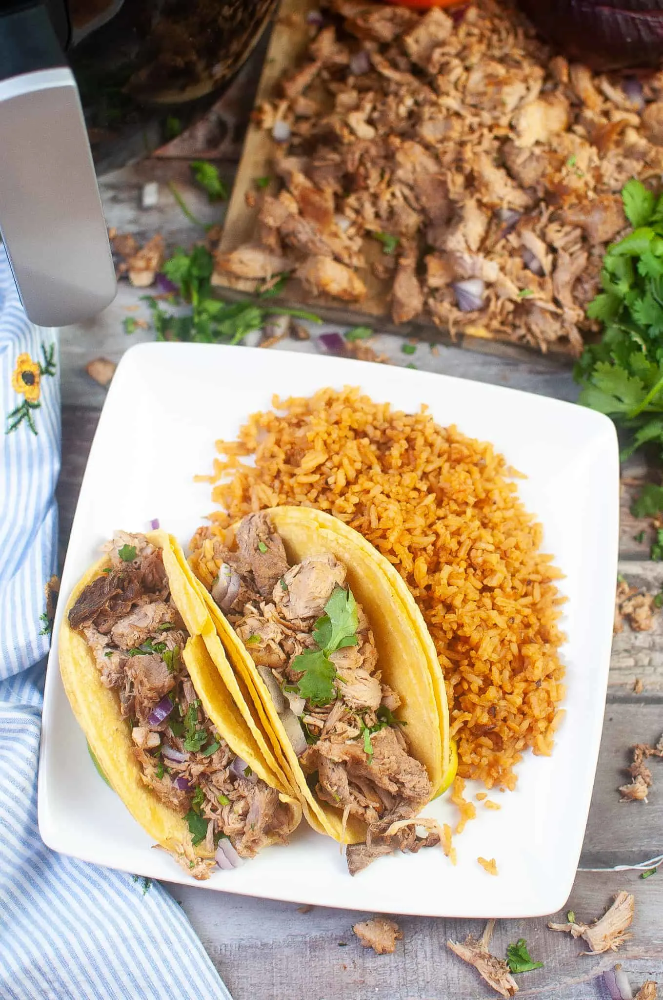 Air Fryer Carnitas Marathons & Motivation