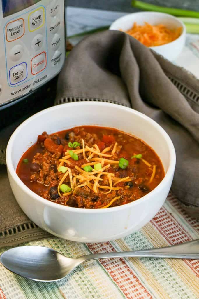 Instant Pot Chili Con Carne Marathons & Motivation
