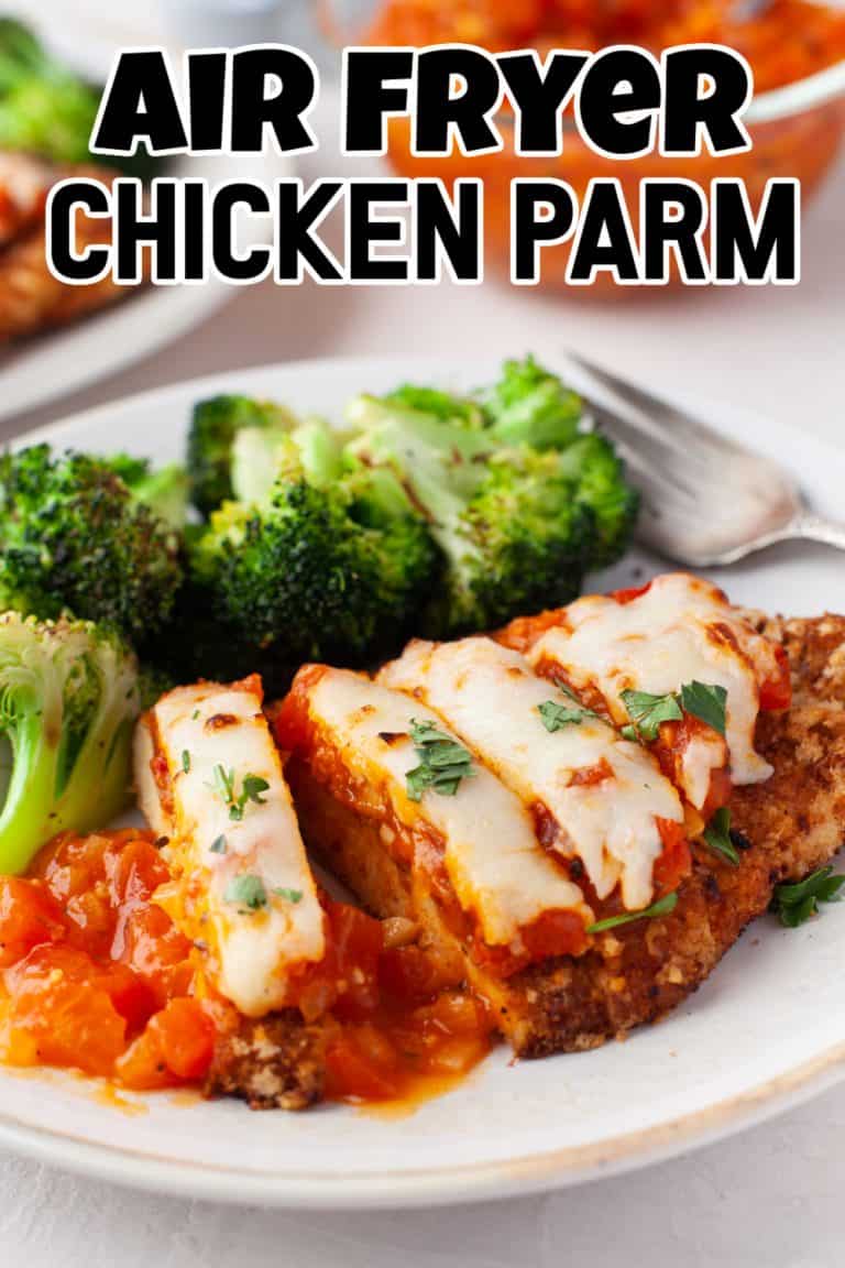 Air Fryer Chicken Parmesan Marathons & Motivation