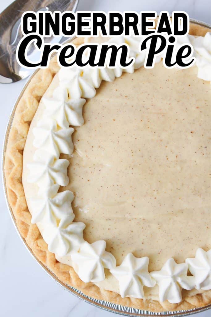 Gingerbread Cream Pie Pin.