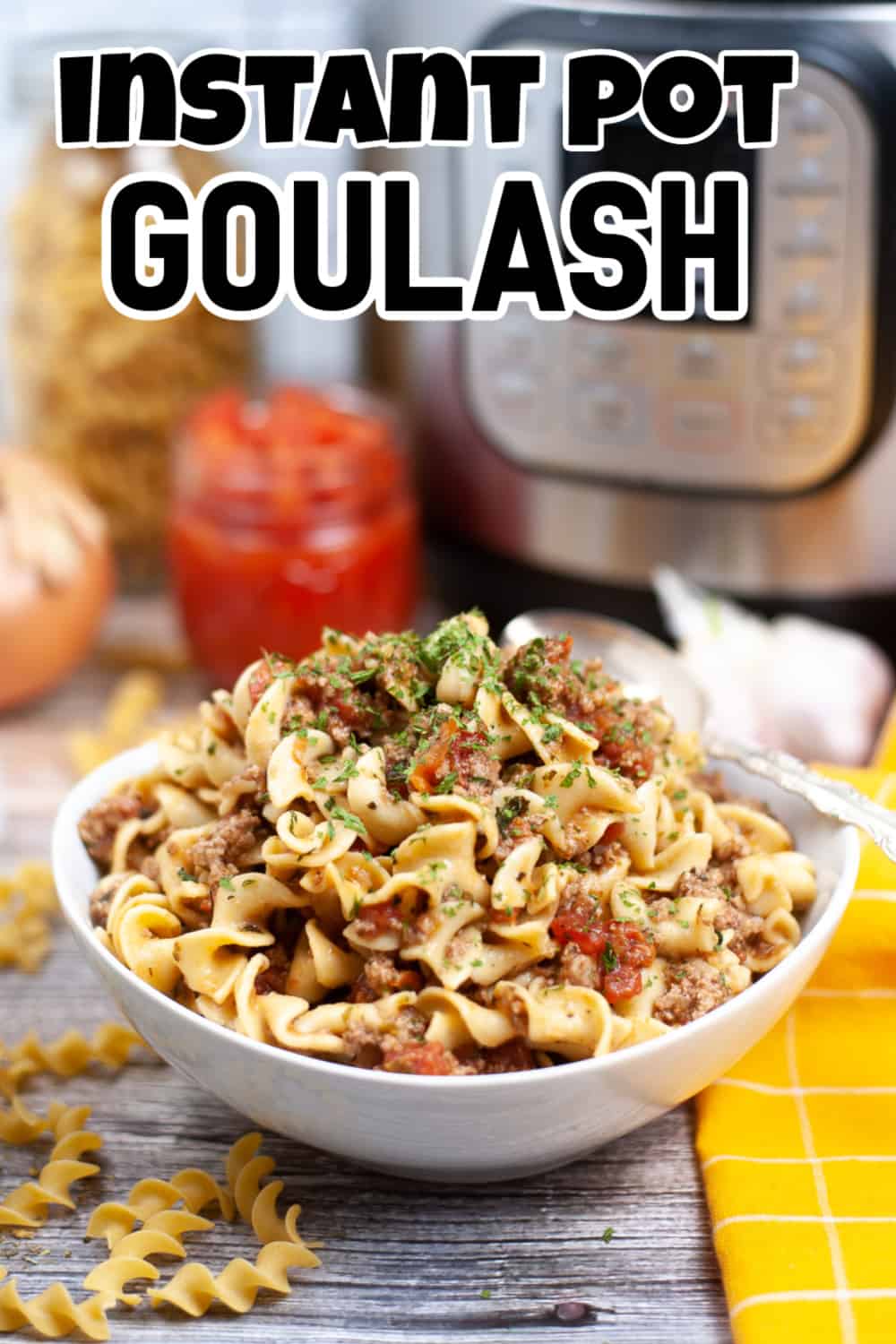Instant Pot Goulash Pin.