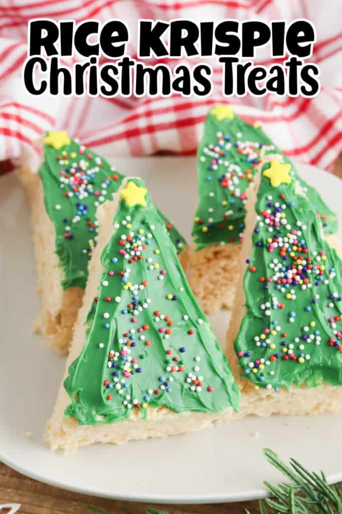 Rice Krispie Christmas Treats Pin.