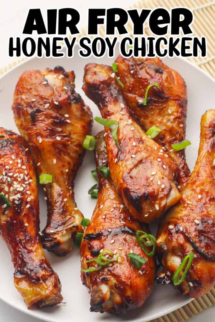 Air Fryer Honey Soy Chicken Drumsticks Marathons & Motivation