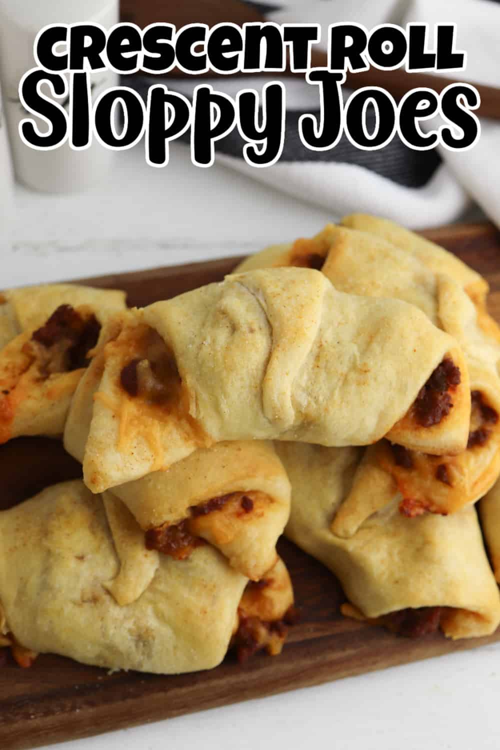 Crescent Roll Sloppy Joe Pin.