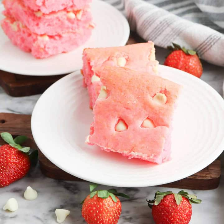 Strawberry Brownies With Cake Mix Marathons Motivation Strawberry brownies with cake mix marathons motivation
