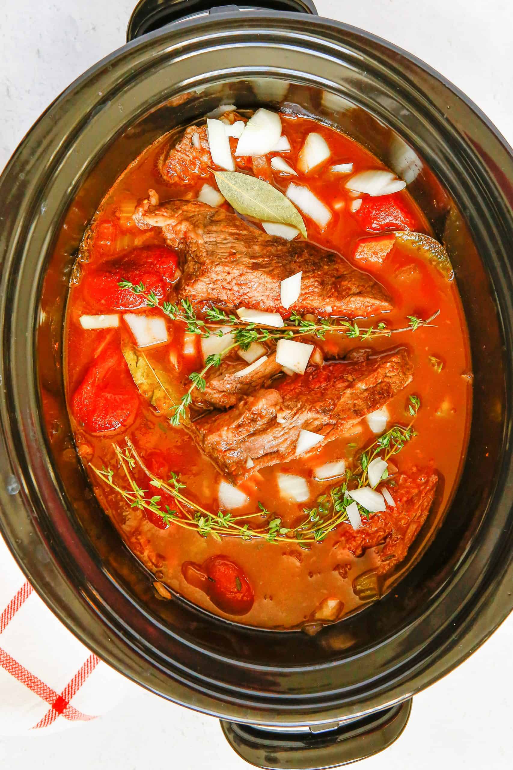 Slow Cooker Beef Ragu Marathons & Motivation