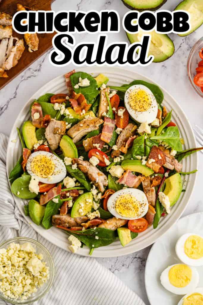 Chicken Cobb Salad Pin.